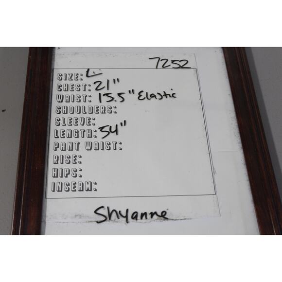 Shyanne Women's Large Watercolor Southwestern Cowgirl Long Sleeve Maxi Dress - Picture 8 of 8